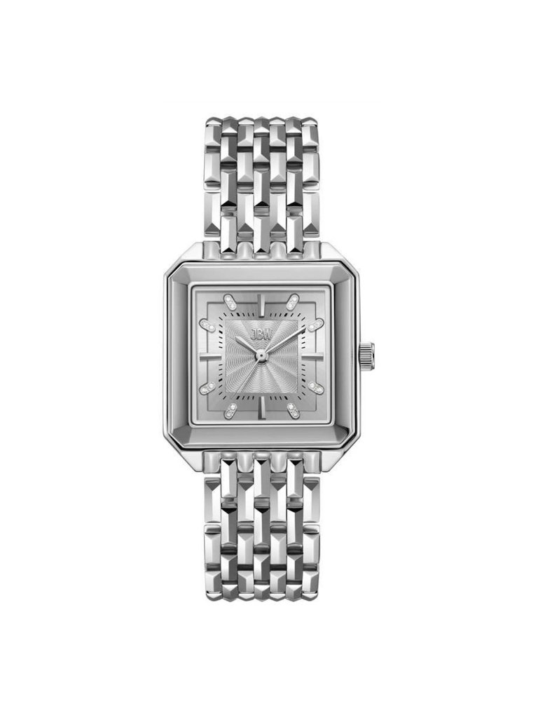 Nwt Jbw Astra Diamond SilverTone Dial Ladies Watch